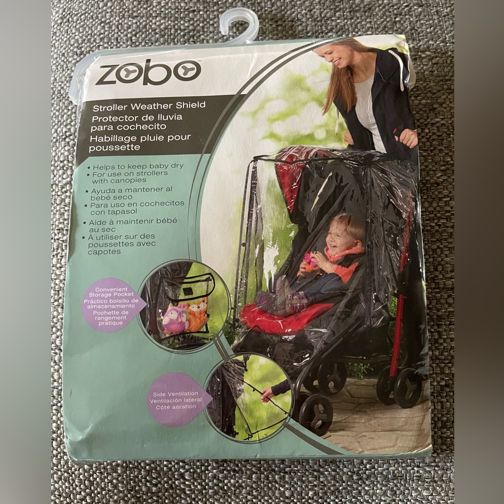 Stroller weather shield